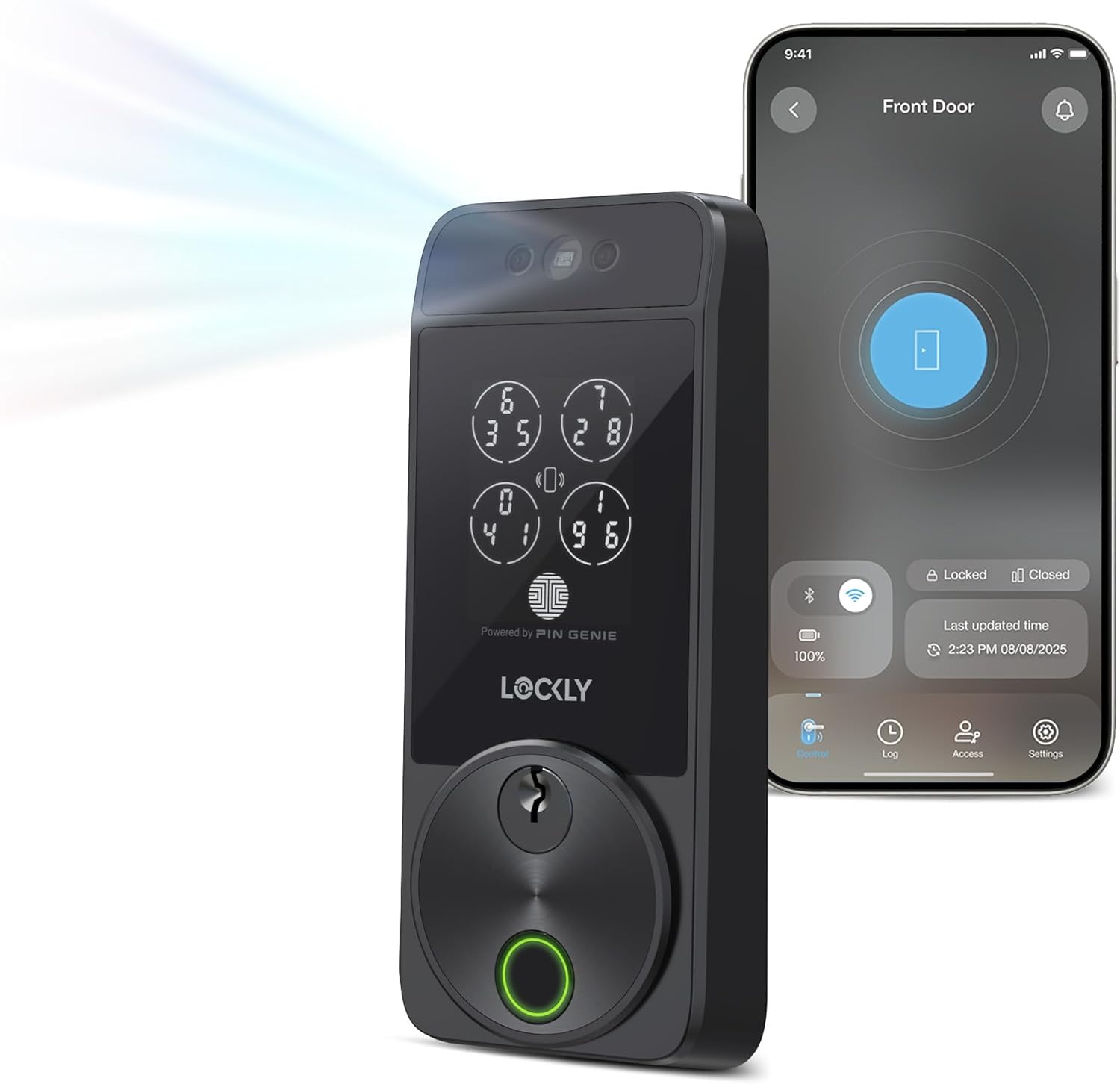 Lockly Visage Zeno Series facial-recognition smart lock