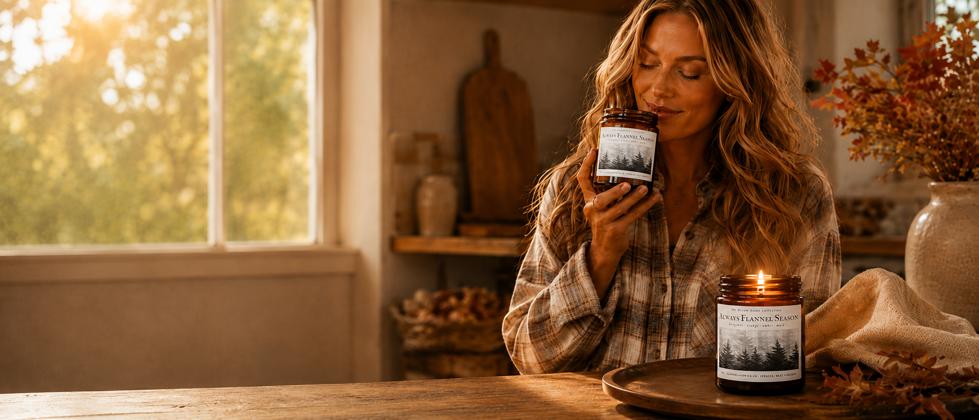 Always Flannel Season home fragrance by Flannel and Wick